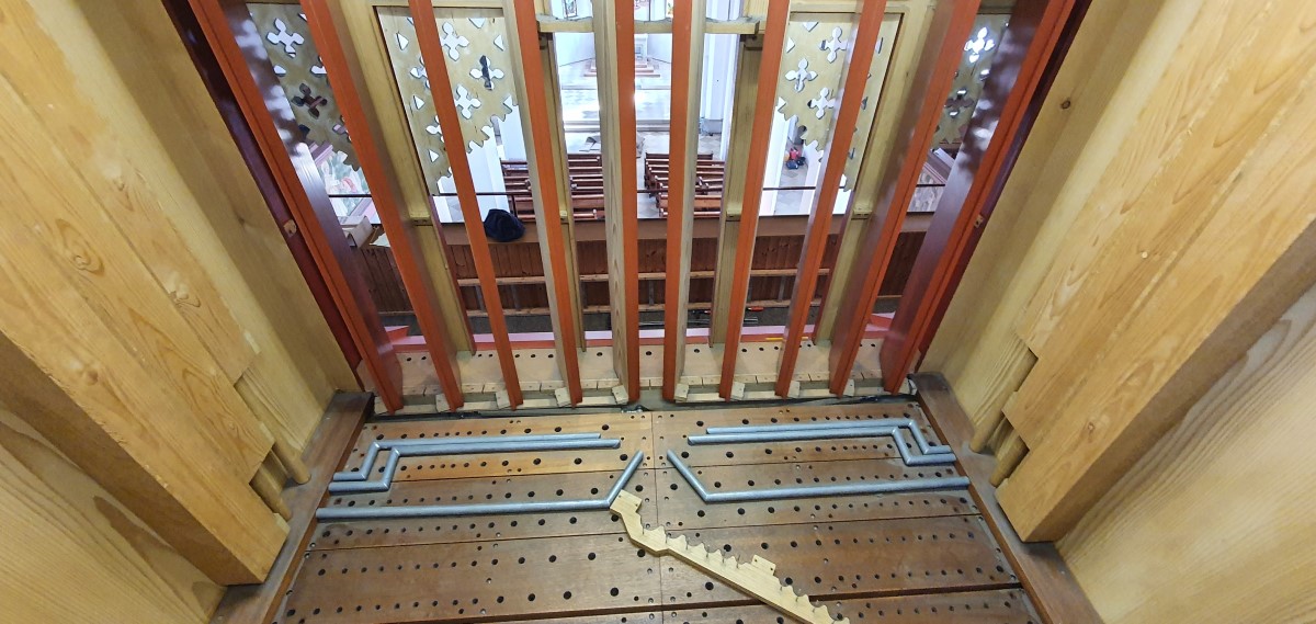 Reinigung Klais-Orgel