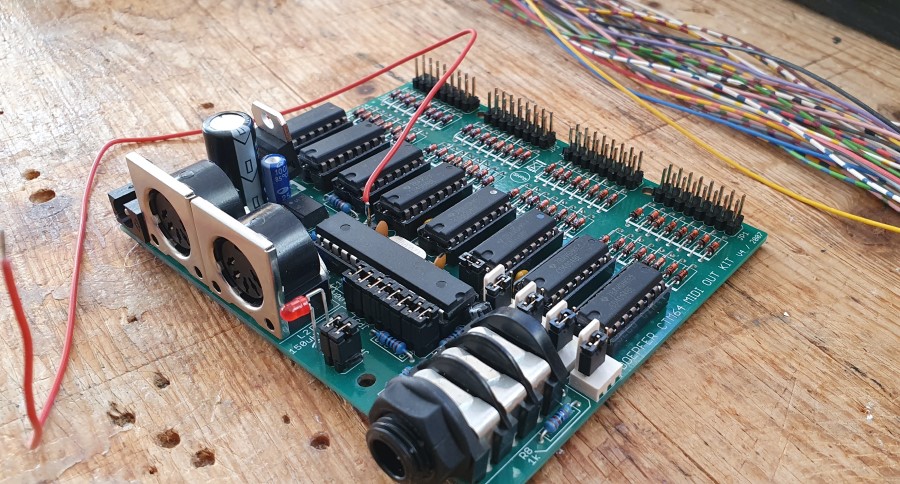 MIDI Platine Hybridorgel
