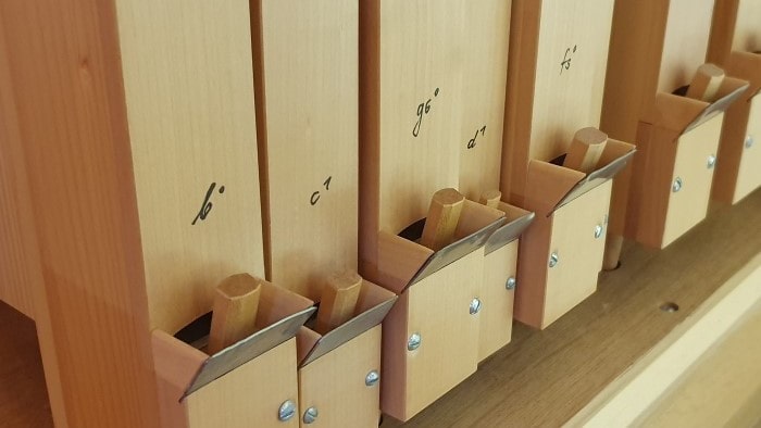 Neue Orgel Register